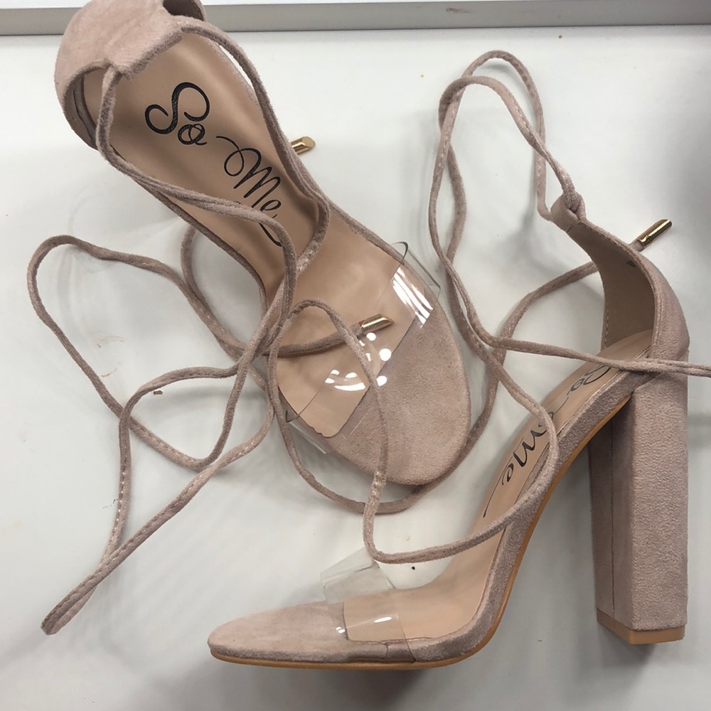 Nude Heels from Fashion Nova